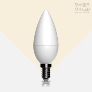 LED 전구 촛대구 5W 불투명 (E14)