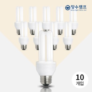 삼파장 램프 EL 15W 일반전구 X 10개입